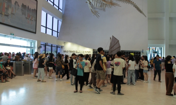Bảo tàng Quảng Ninh hút khách trong dịp hè