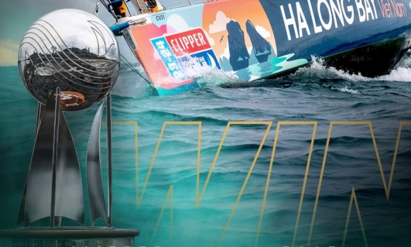 Đội thuyền buồm Ha Long Bay – Viet Nam xuất sắc đoạt chức Vô địch Clipper Race mùa giải 2023-2024