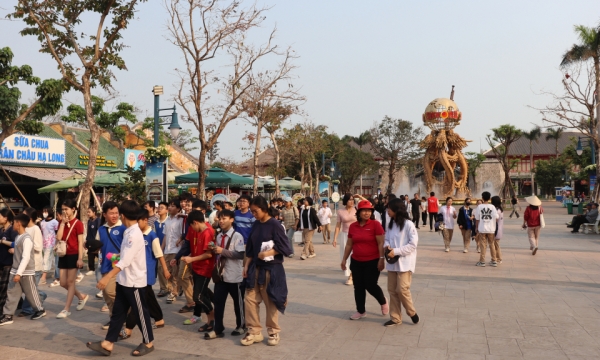 Các điểm du lịch sôi động dịp nghỉ lễ Giỗ Tổ Hùng Vương