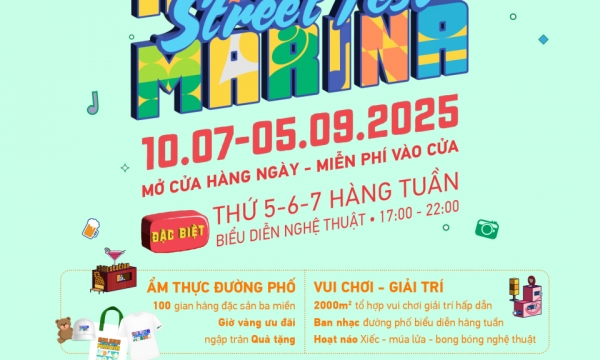 Sống trọn sắc hè với phố đi bộ đêm Halong Marina Street Fest