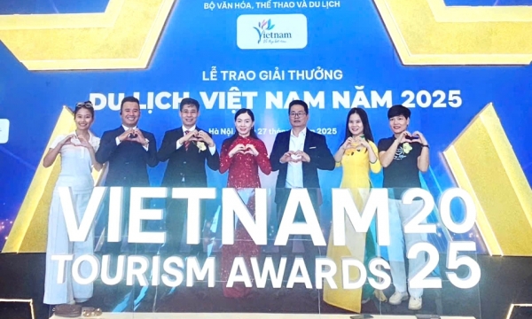 Quảng Ninh có 4 doanh nghiệp được nhận Giải thưởng Du lịch Việt Nam năm 2025