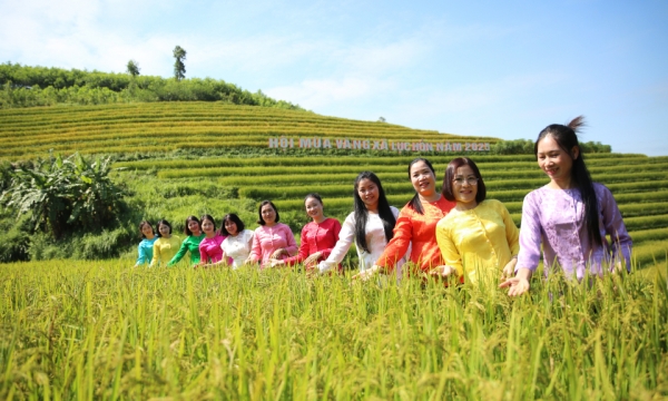 Trải nghiệm hấp dẫn tại Hội Mùa vàng xã Lục Hồn